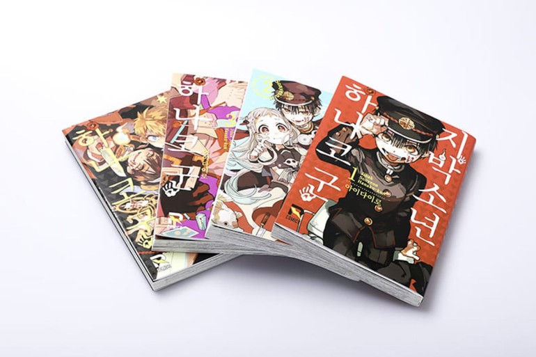 Color covered cartoon