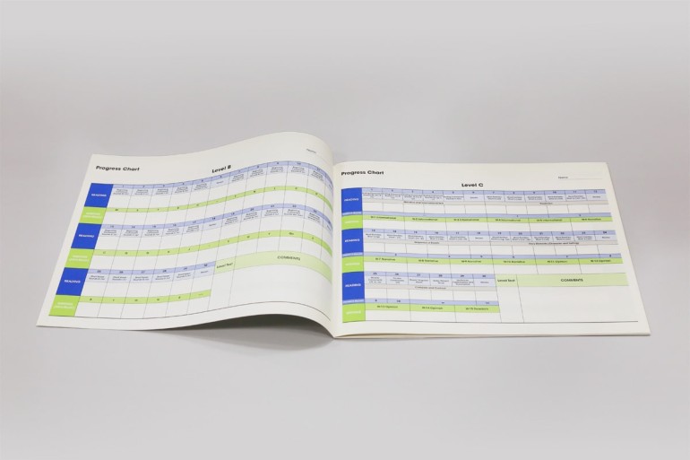 English education booklet