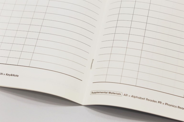 English education booklet