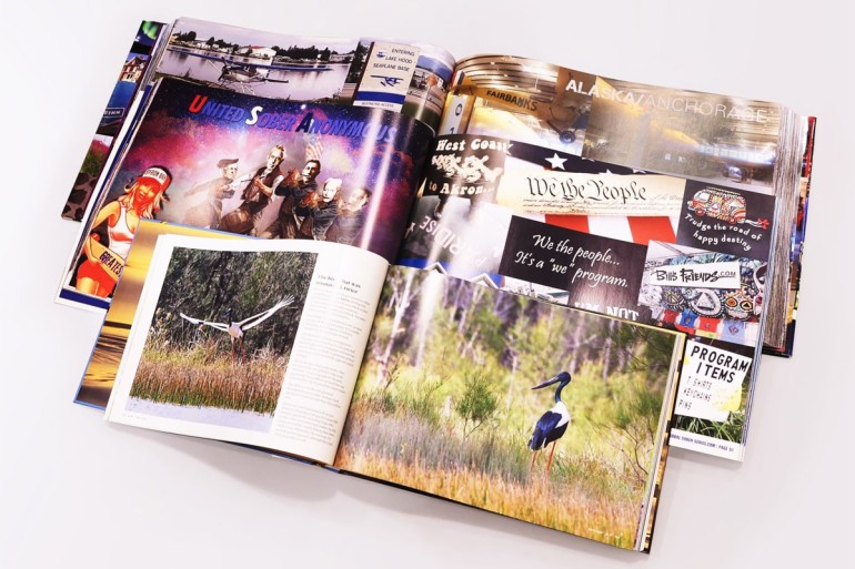 Print Publication Landscape Hardcover Books