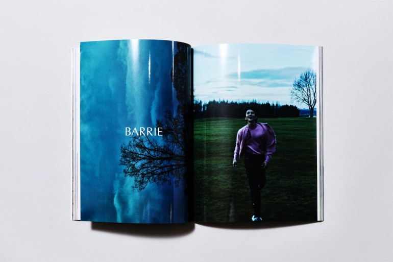 Luxury fashion magazine