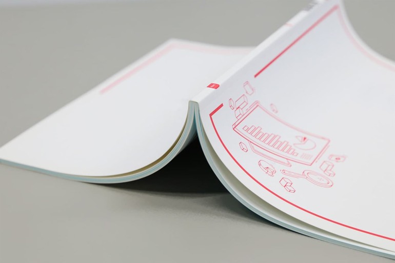 perfect bound textbook