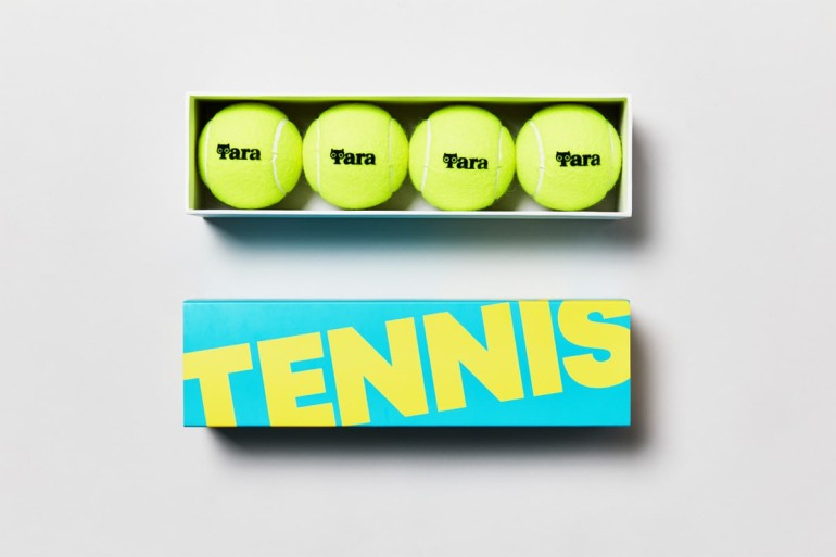 Tennis ball gift set