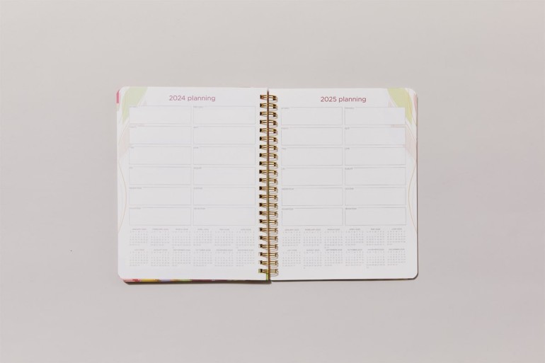 Gold foli planner