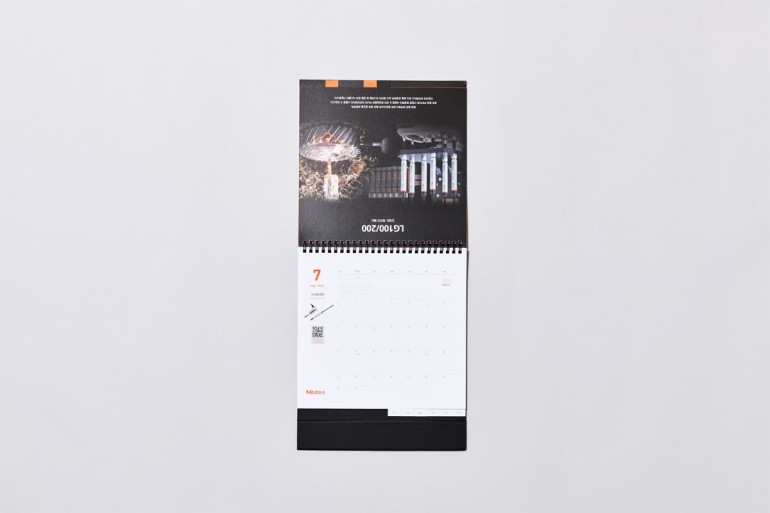 Index card calendar